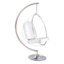 Clear bubble best sale chair with stand